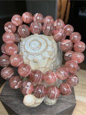 High Quality Rhodochrosite 11 & 12MM